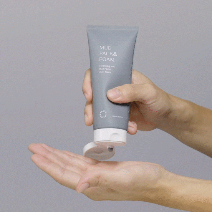 黑泥清潔洗面乳 Black Mud Pack And Foam