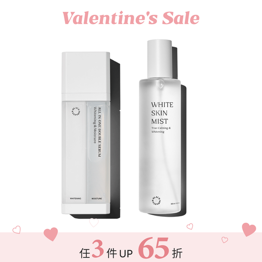 男士基礎保養組合 BLACKMONSTER WHITE LINE SET